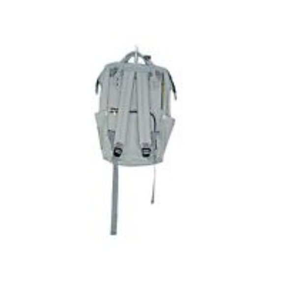 LeQueen Waterproof Backpack Diaper Bag Insulated Pockets Gray Large Capacity - Picture 2 of 10